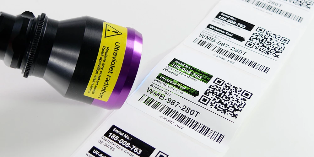 Tamper-Evident Labels: UV Security Printing by LEONHARD KURZ